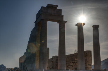 Naklejka premium ruins of the roman forum