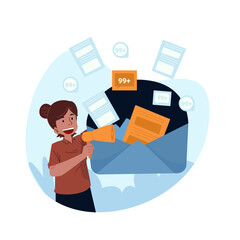Illustration graphic of Email Receive. Perfect for banner, social media, etc.