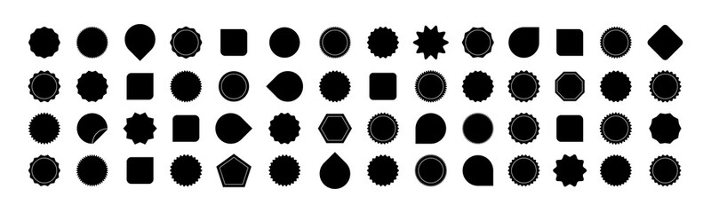 Price Stickers Icon Vector