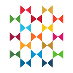 SDGsカラーの対い鱗