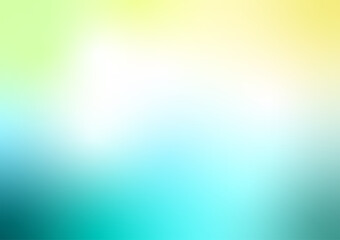 Gradient background with blue, yellow,  colors. Wallpaper or banner.