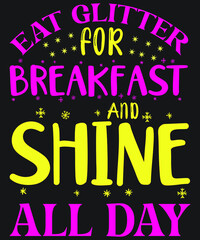 Unicorn T-shirt Design Vector