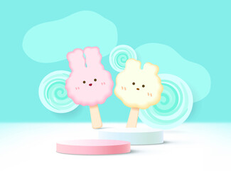 background for kid products in images