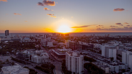 Sunrise over Miamim BEach