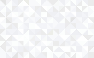 Abstract geometry triangle white and gray background pattern. vector illustration.	