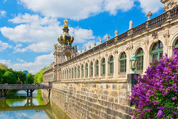 Naklejka premium Dresden im Frühling, Deutschland