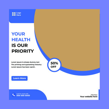 Medical Social Media Post Template