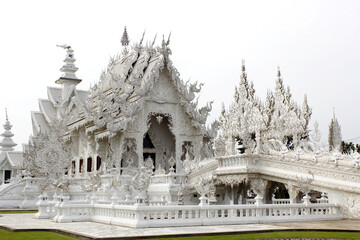 White Temple (Wat Rong Khun). Chiang Rai, Thailand