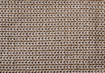 texture of knitted wool. fabric woven canvas texture