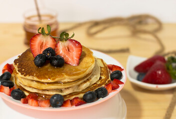 waffles breakfast