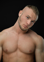 Portrait of bodybuilder