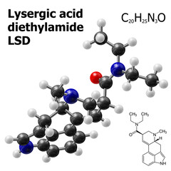 LSD molecule