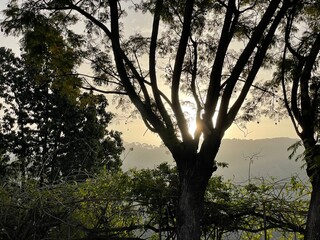 morning sunset in spain Benahavis