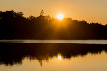 Spider Lake Sunset