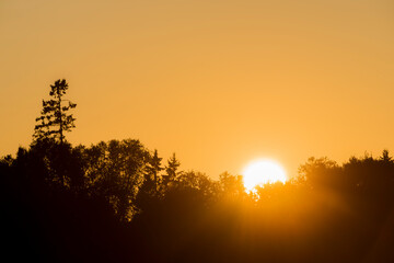 Spider Lake Sunset