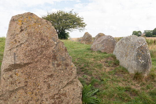 Megalithic tomb on the isle of R&uuml;gen, Germany