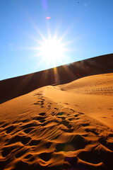 Fototapeta na wymiar Dunes of Namibia
