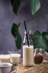Lactose free nondairy buckwheat milk