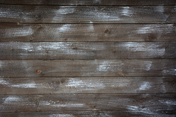 Background from old wooden boards (wooden beam). Vintage texture, background. Gray (Black) color