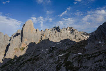 Naranjo de Bulnes (Picu Uriellu) in the Picos de Europa National Park, Asturia, Spain