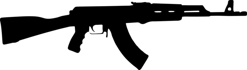ak47 EPS, ak47 Silhouette, ak47 Vector, ak47 Cut File, ak47 Vector