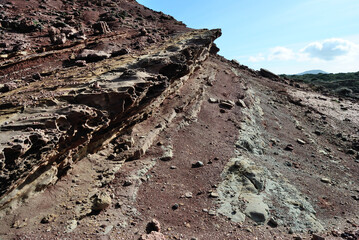 Formazioni rocciose a Cala Viola