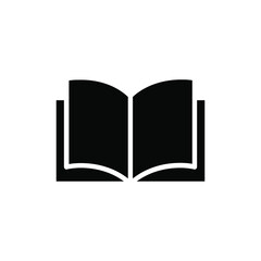 Book, Read, Library, Study Solid Icon Vector Illustration Logo Template. Suitable For Many Purposes.