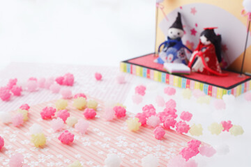 ひな祭り　桃の節句　イメージ　