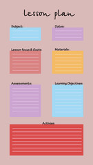 illustration lesson plan