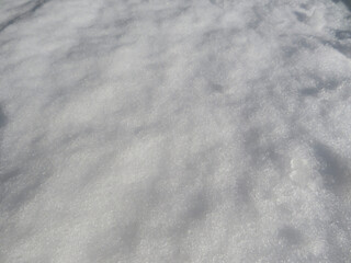 white snow background