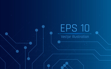 futuristic abstract background. Server, internet, speed. Futuristic tunnel HUD. Motion graphics for an abstract data center .vector illustrator,eps10,wireframe,blue background