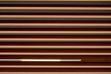 Obraz premium house veranda with wooden moldings