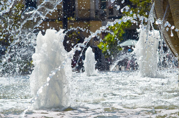 water fuente