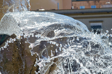 fuente agua