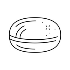 pill pharmaceutical production line icon vector illustration