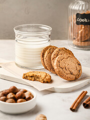 cookies and milk