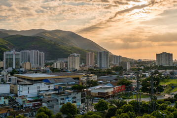 Aerial View of Nova Iguacu City, Metropolitan Area of Rio de Janeiro