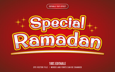 special ramadan text effect