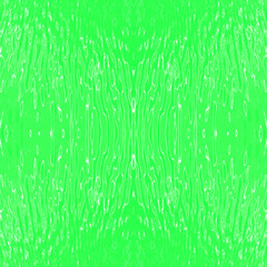 Green surface with white vertical highlights. Beautiful seamless green background with symmetrical patterns. Smooth water surface with noise.
