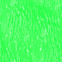 Green surface with white vertical highlights. Beautiful seamless green background. Smooth water surface with noise.
