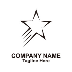 Star icon Template vector illustration design symbol