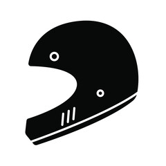 Helmet motorcycle icon. safety symbol. vector illustration