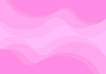 Pink curve layers layout concept with copy space for cover, ad, banner, web, page, card, greeting, landing, label, and promotion .