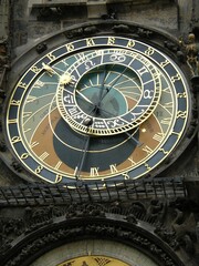 elaborate clock face