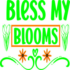 Fototapeta premium Bless my blooms 