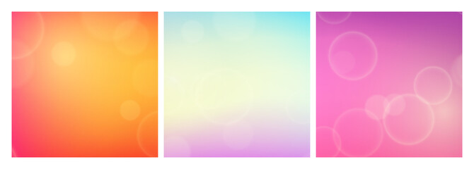 Obraz premium Abstract background with blur bokeh light effect
