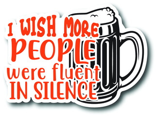 Funny Sticker Design