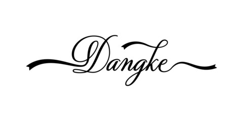Dangke letter calligraphy banner background