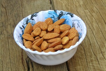 bowl of almonds