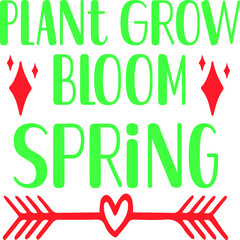 Plant Grow Bloom Spring